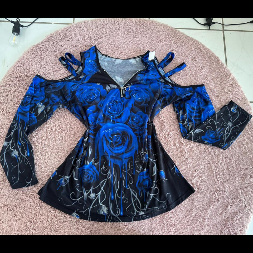 Camisa escote en V