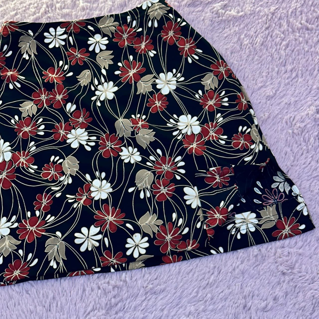 Falda Floreada