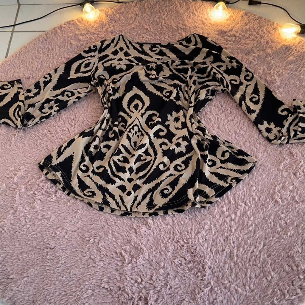 Blusa manga larga