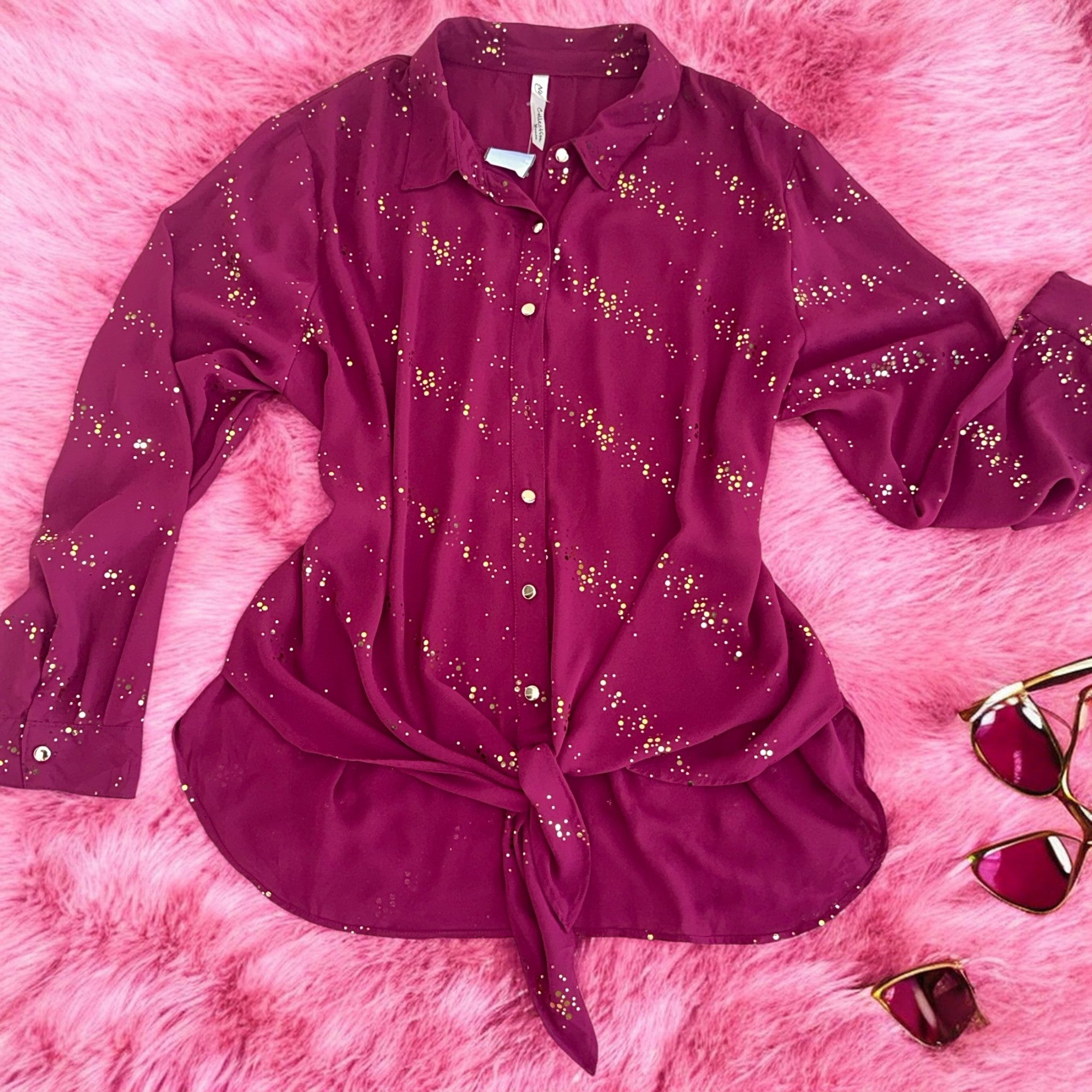 Camisa de lentejuelas